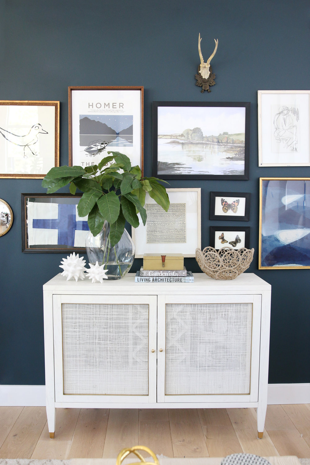 Blog Post:  How to Create an Eclectic Gallery Wall