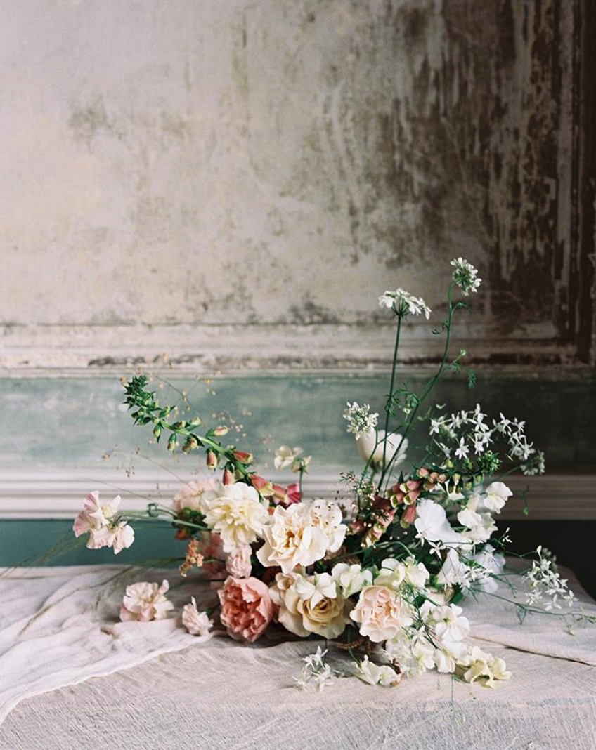 Arrangement by  Hunt and Gather Floral