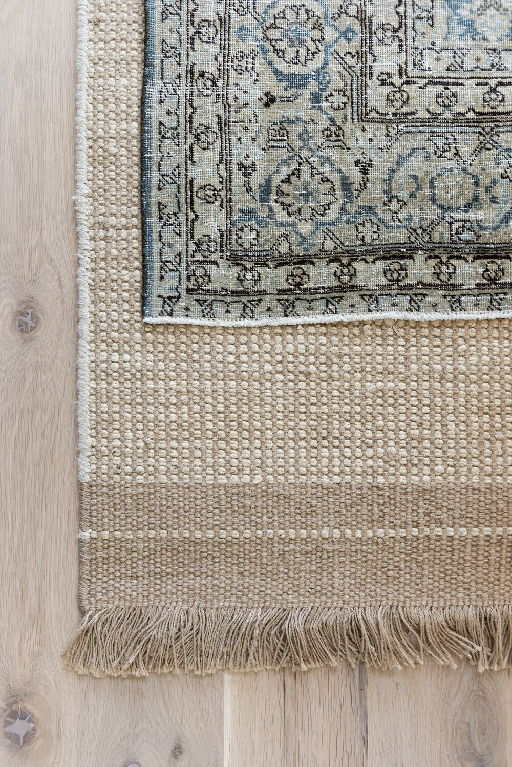 How to Layer Your Rugs