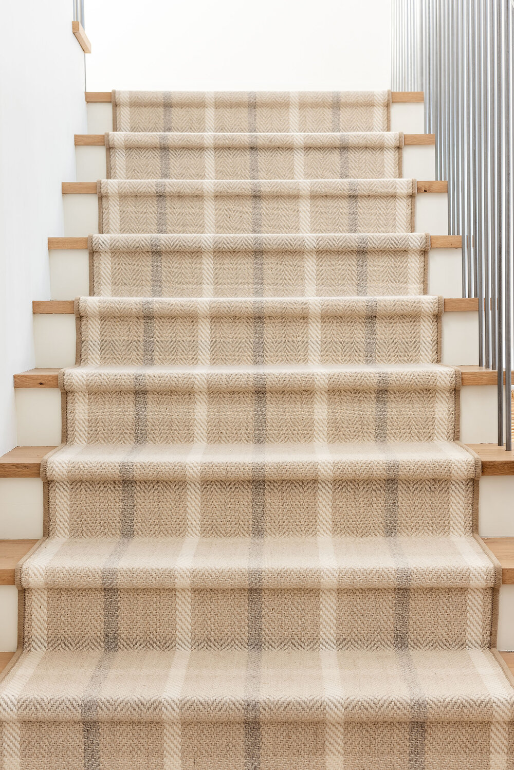 Tattersall Carpet from Stanton in The McGee Home.