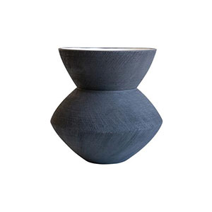 Texture, dark scratch vase from McGee & Co. | mcgeeandco.com