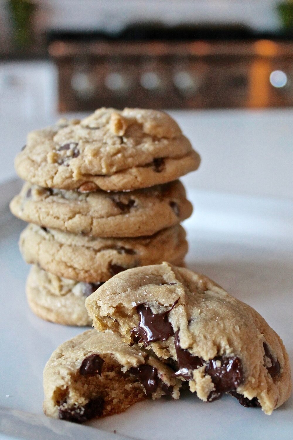 A classic, soft chocolate chip cookie from Cake By Courtney.