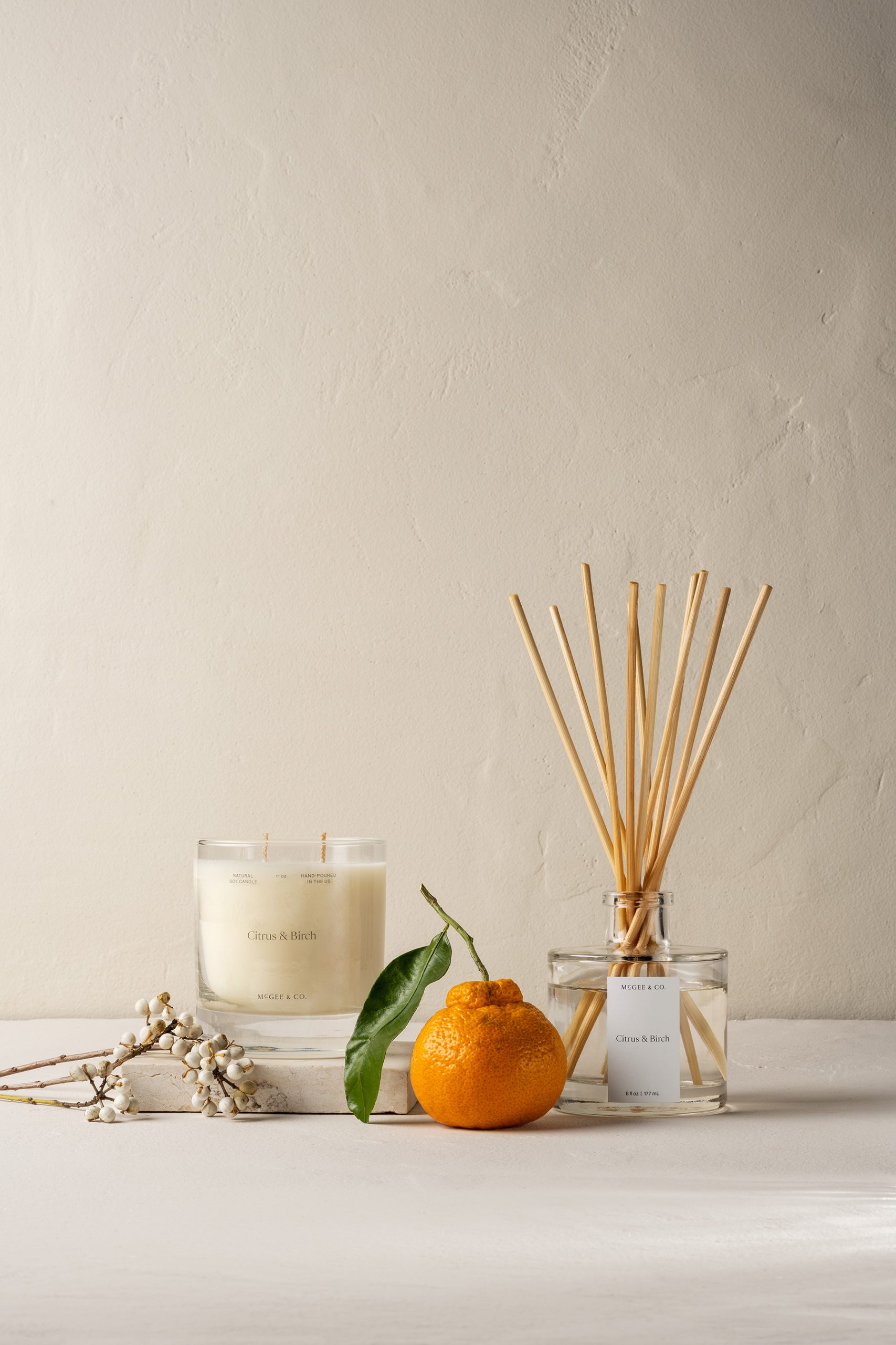 McGee & Co Citrus & Birch Candle
