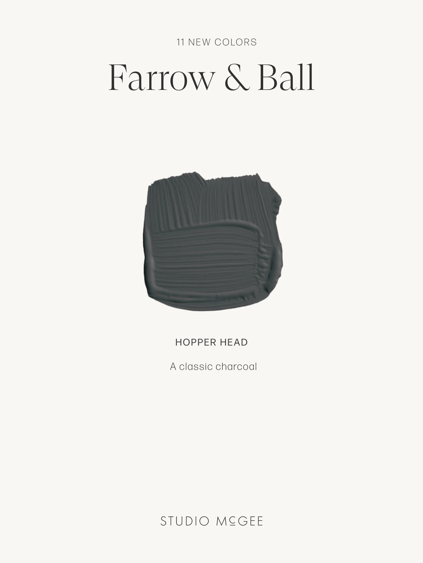 farrow & ball Hopper Head