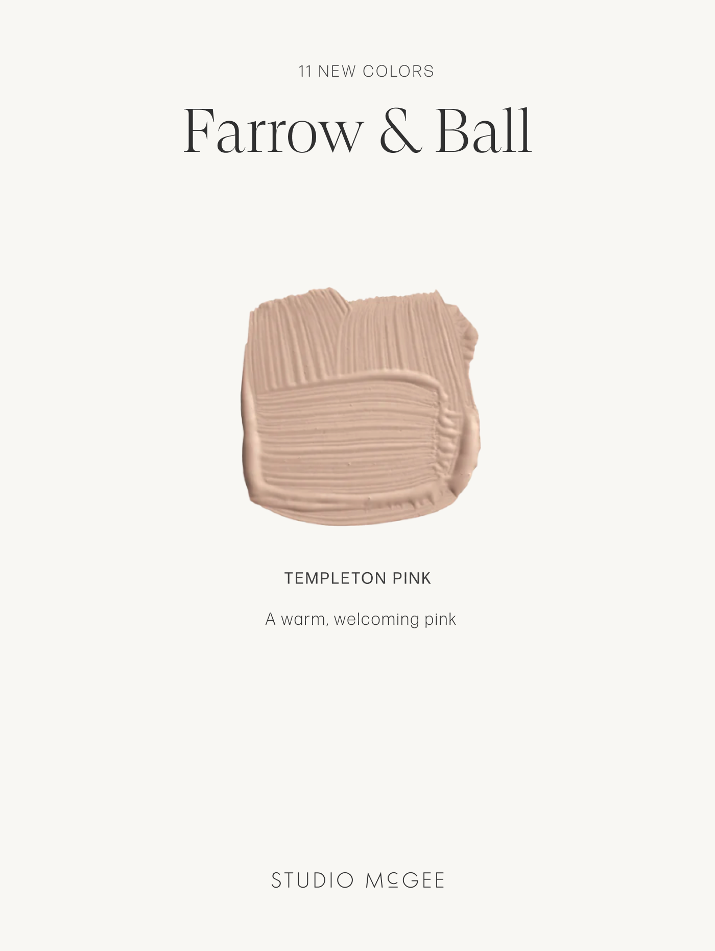 Farrow & Ball Templeton pink