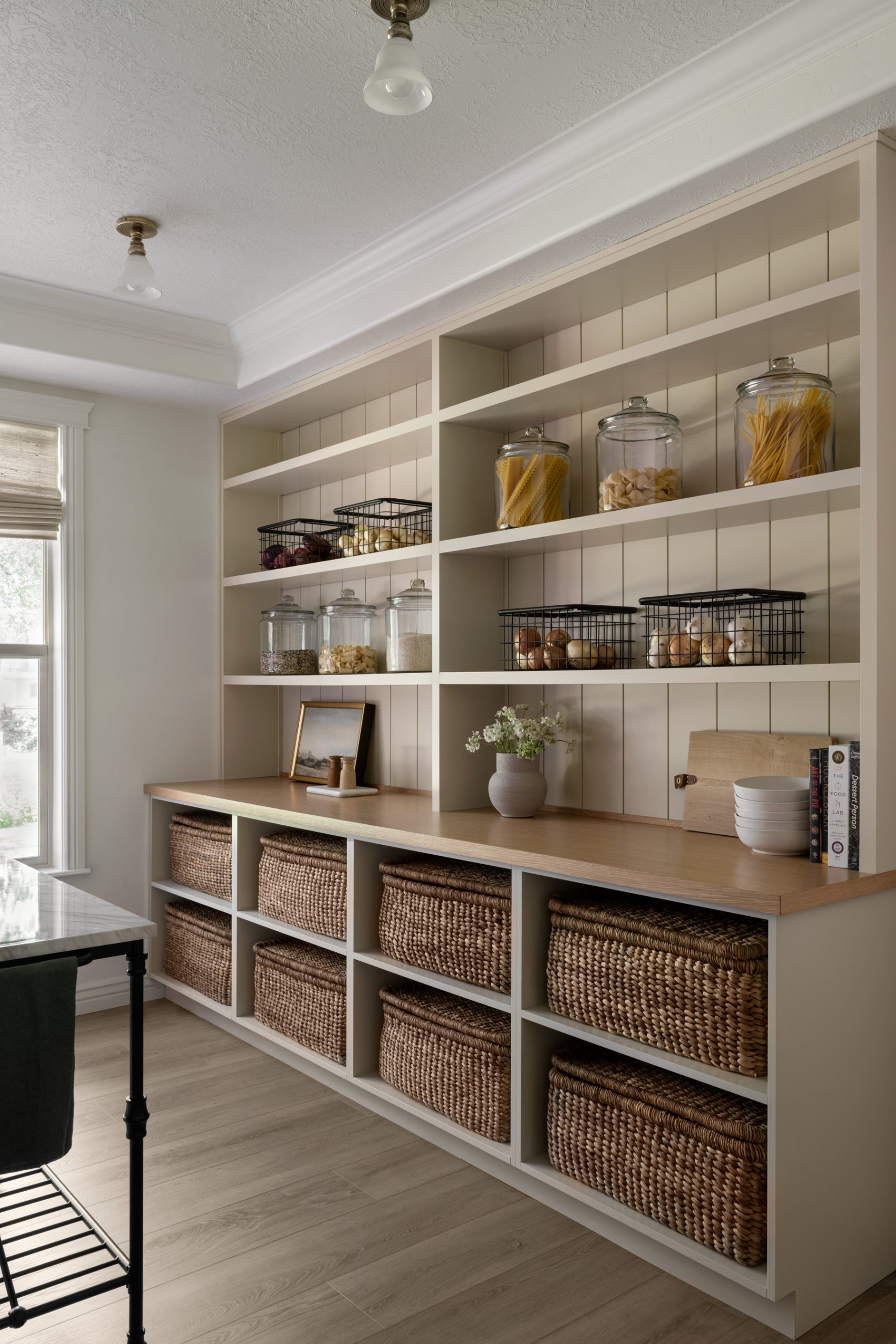 The Cottonwood Kitchen Remodel pantry shelving
